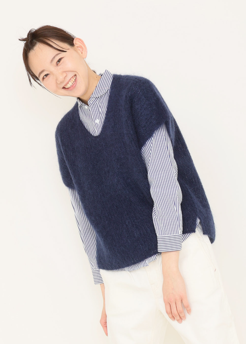 ネイビー model:170cm