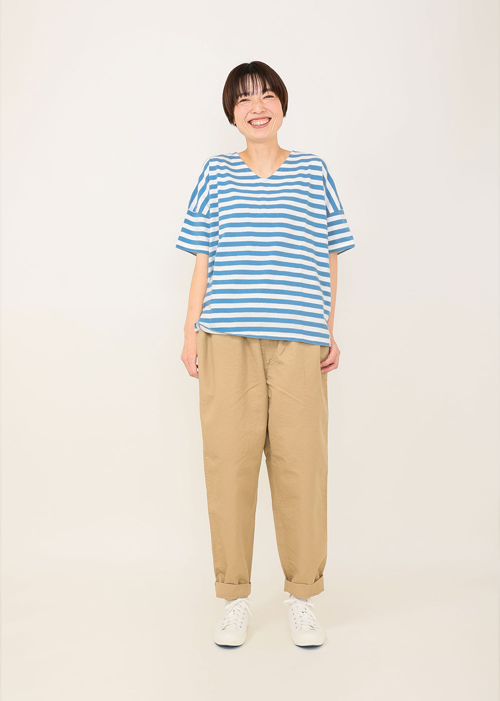 白×サックス model:164cm