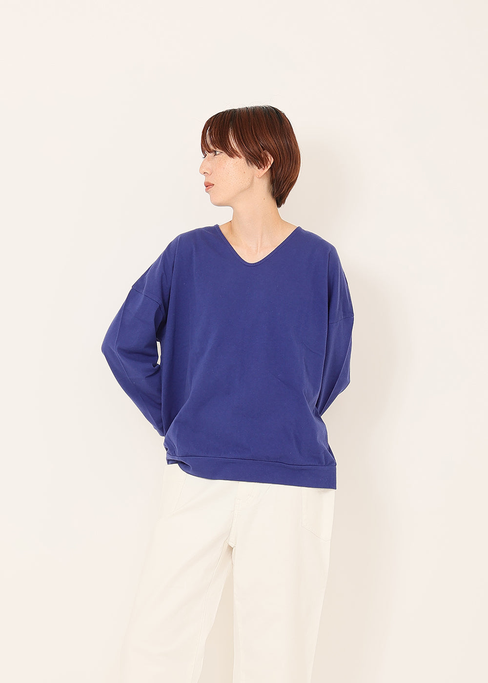 ダークブルー model:164cm