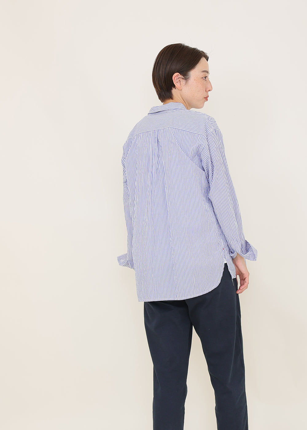 ブルーストライプ model:164cm