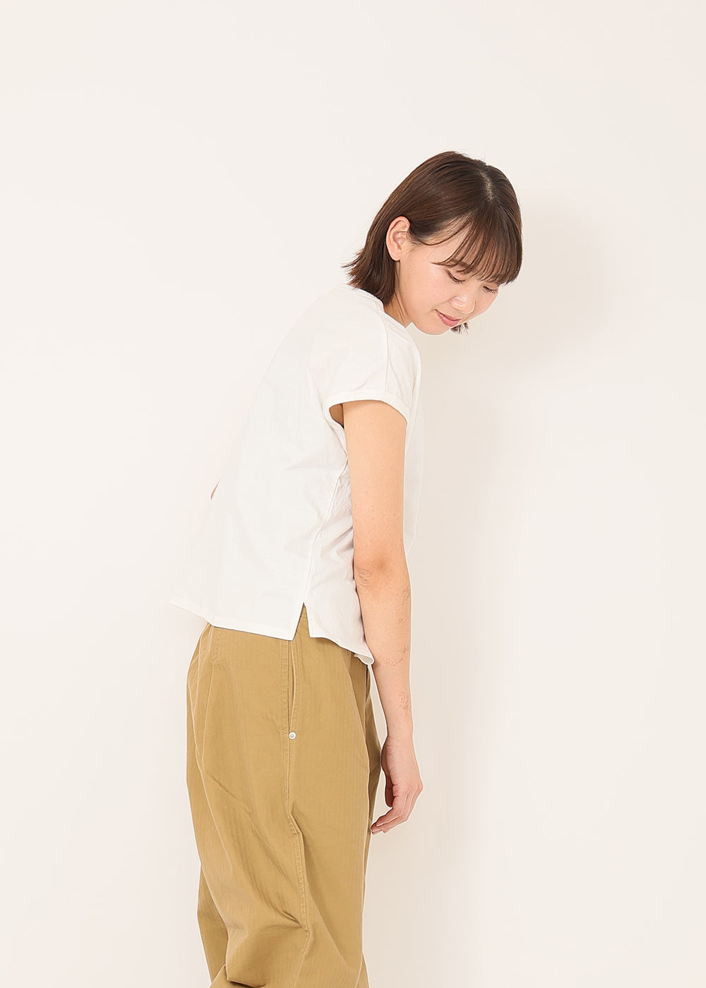 白×ピンク model:170cm