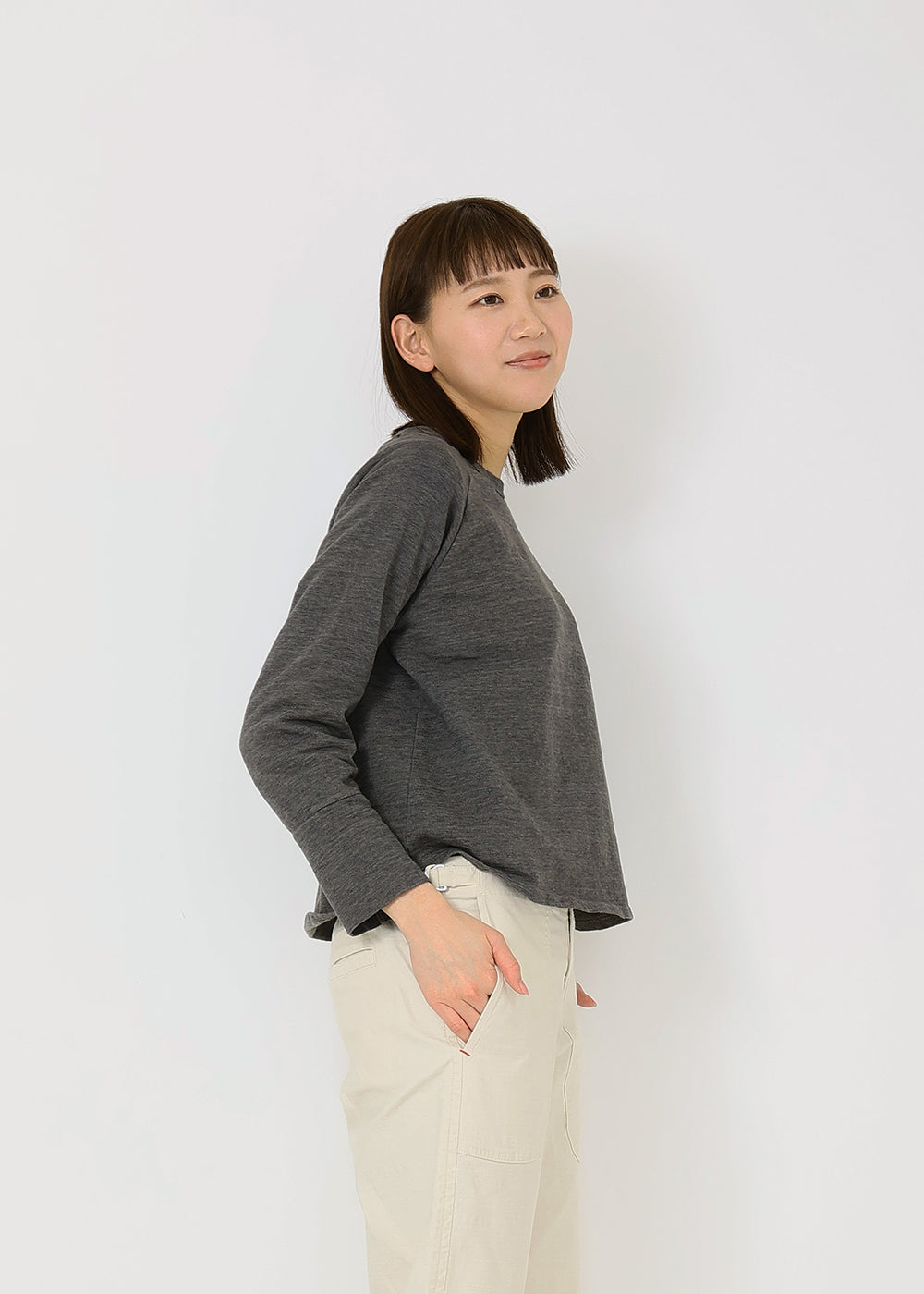 チャコール model:170cm