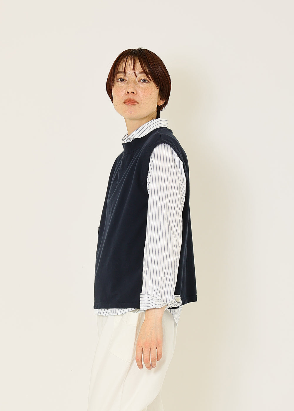 ネイビー model:164cm