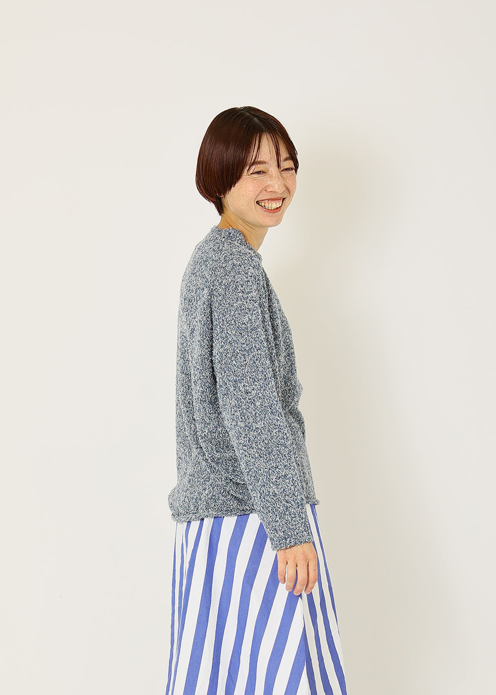 ブルー model:164cm