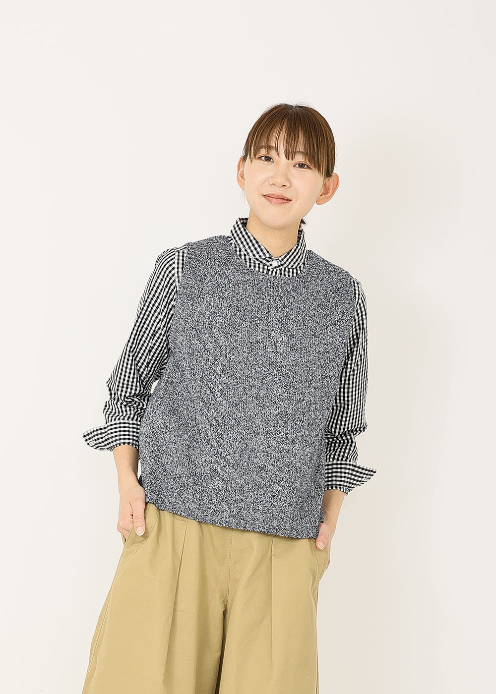 ネイビー model:170cm