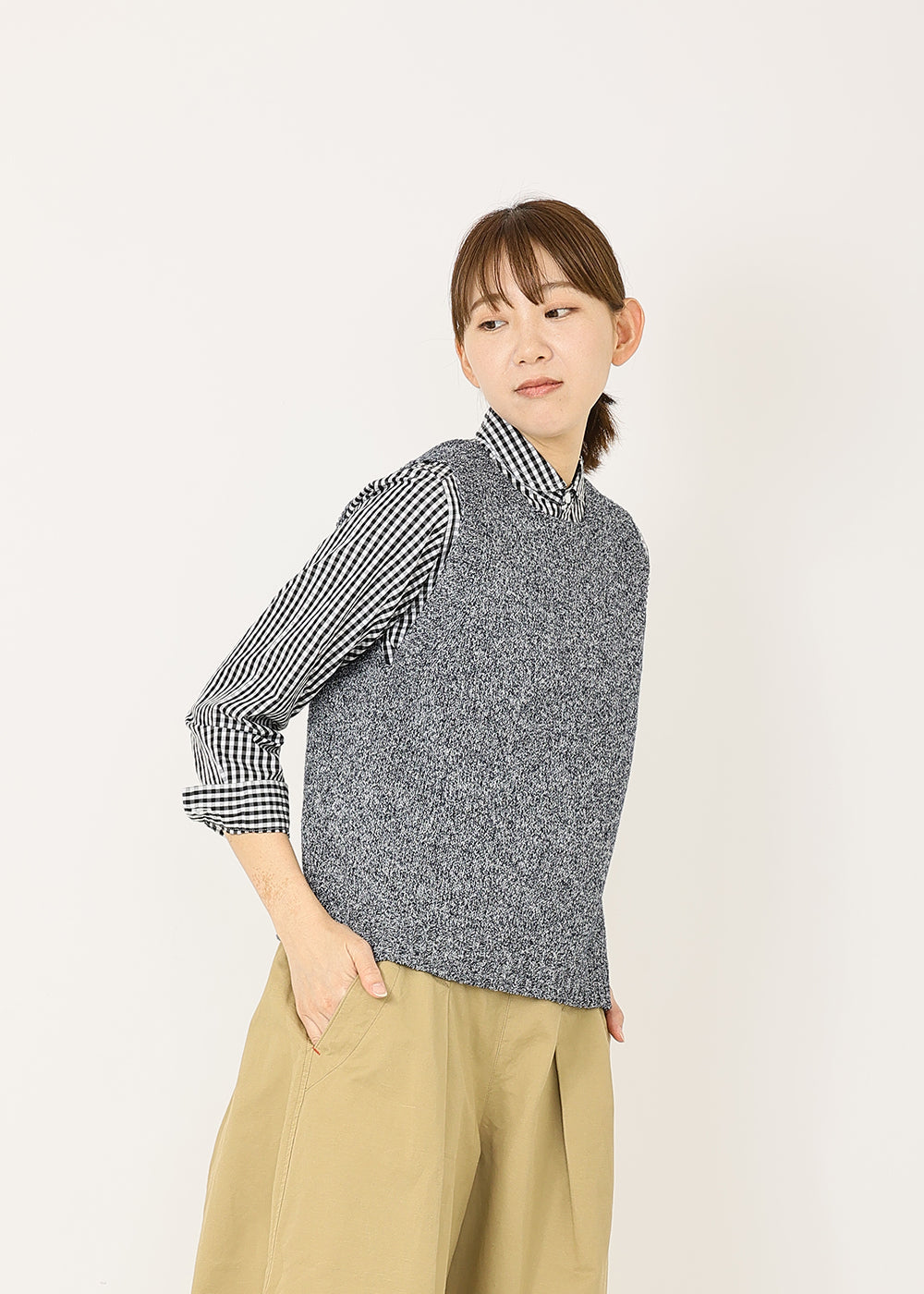 ネイビー model:170cm