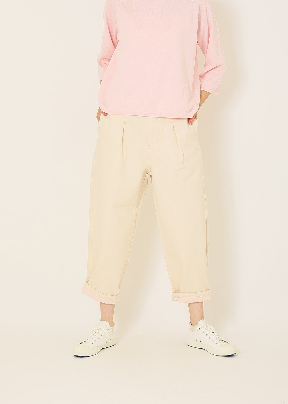 生成×ピンク model:170cm