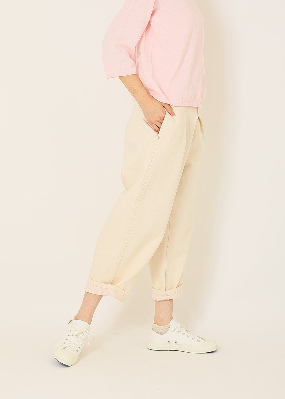 生成×ピンク model:170cm