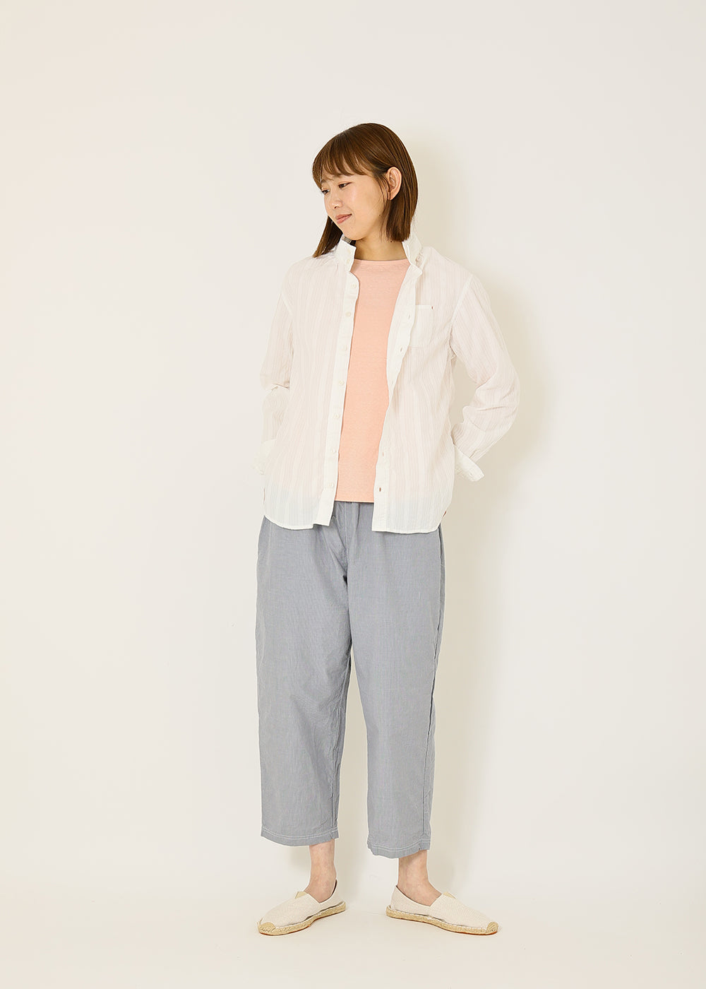 白 model:170cm