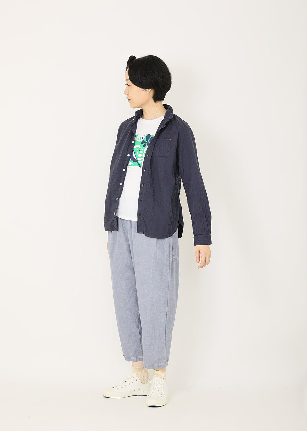 ネイビー model:168cm