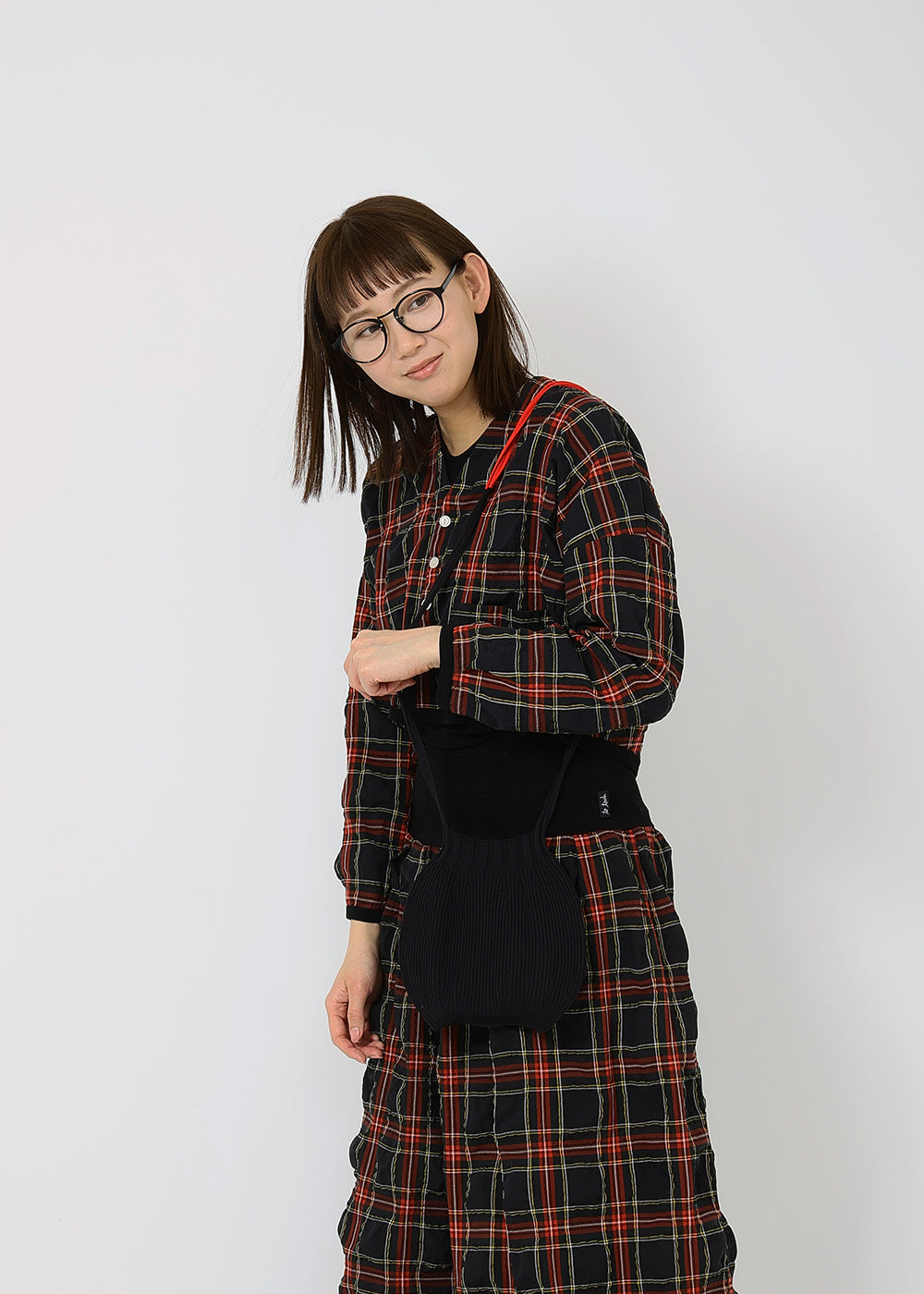 ブラック×レッド model:170cm