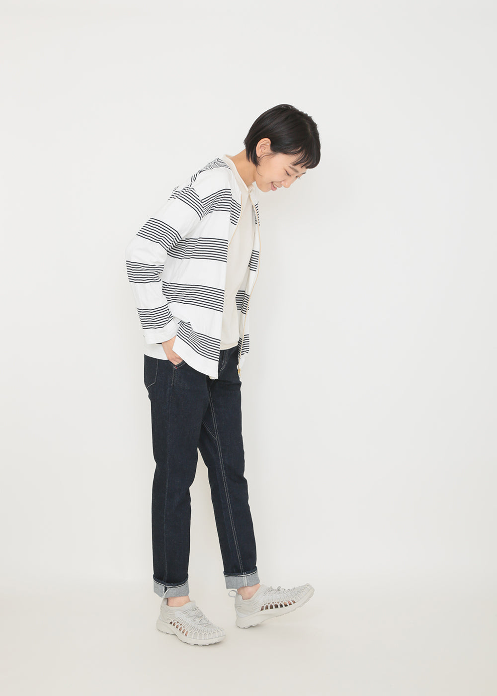 インディゴ model:170cm(サイズM)