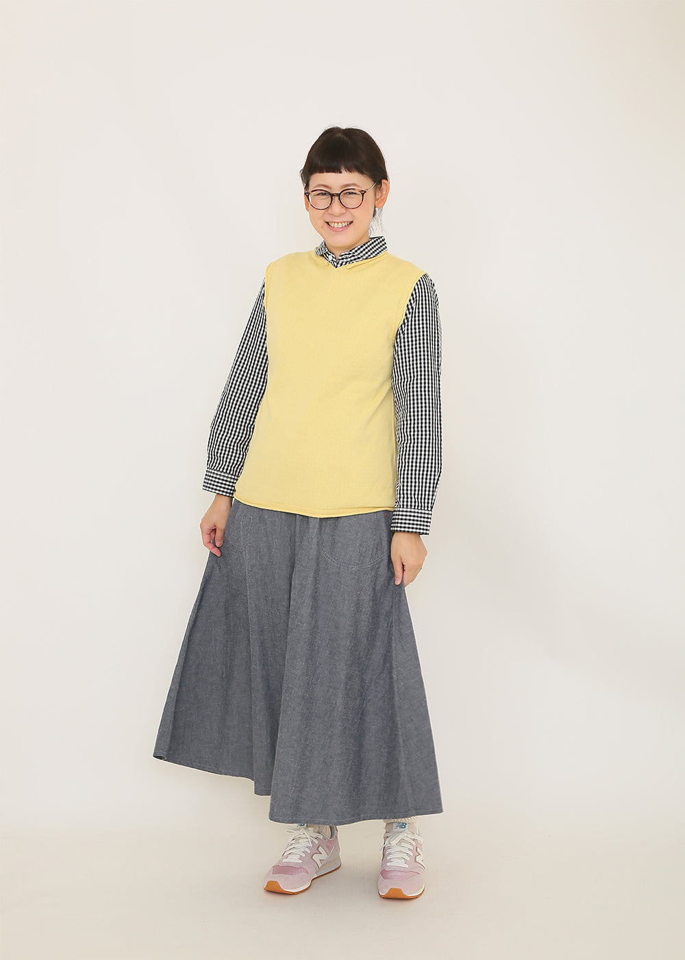 イエロー model:162cm