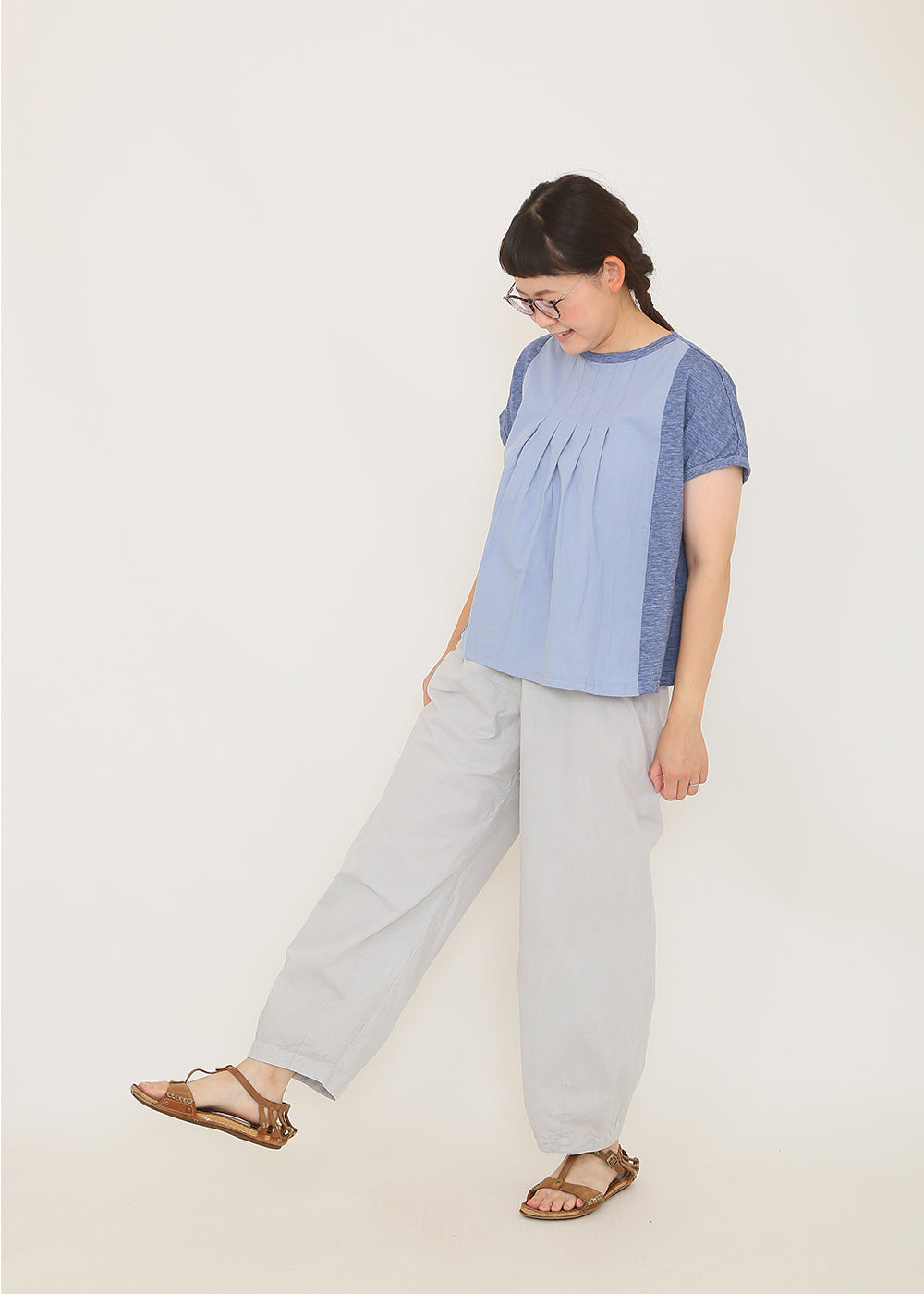 ライトグレー model:162cm