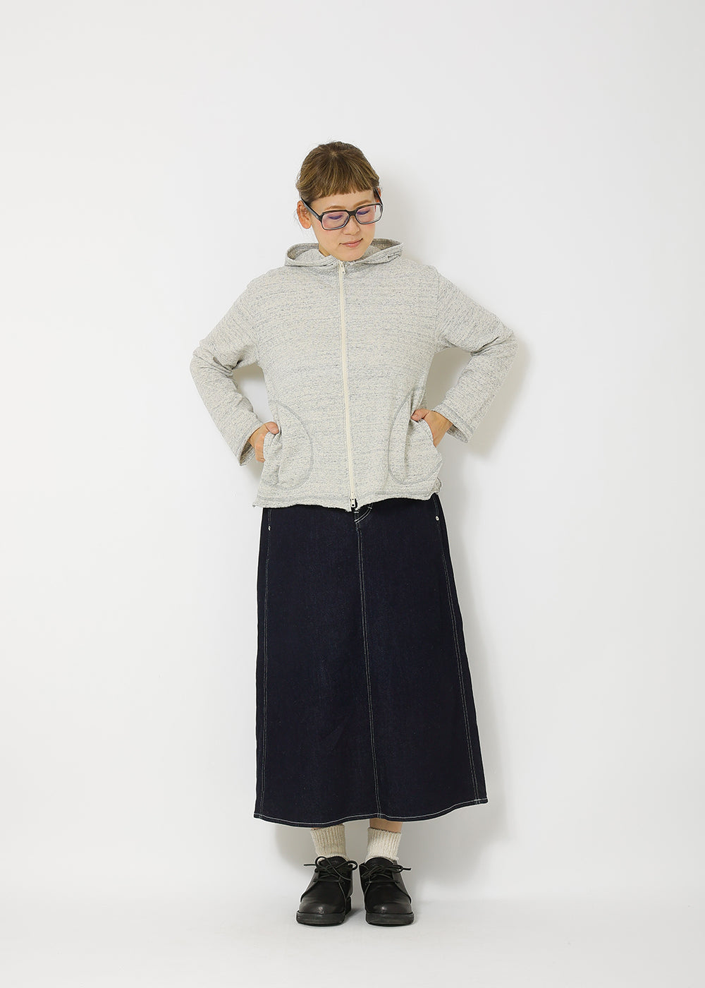 グレーMIX model:162cm