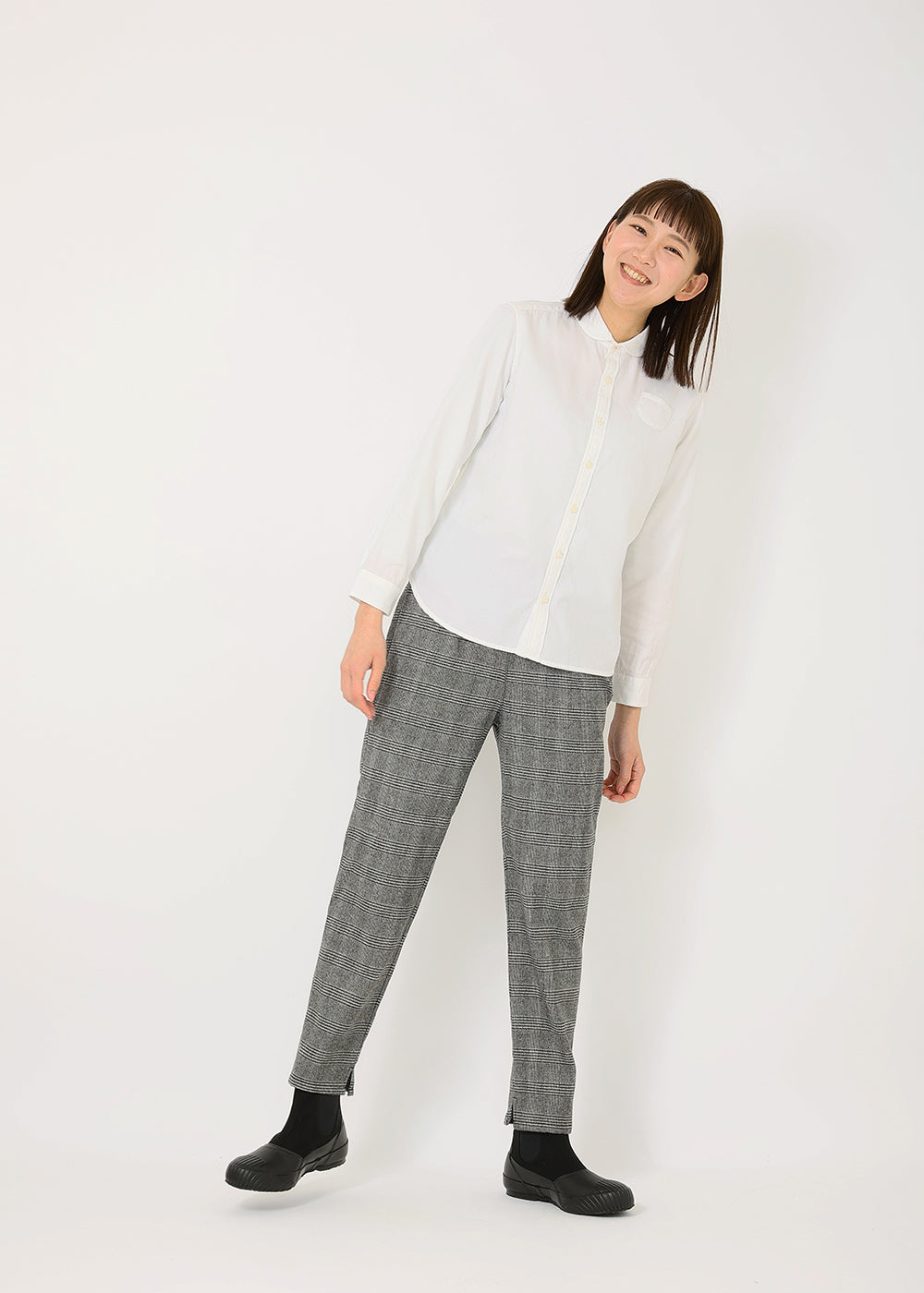 白 model:170cm