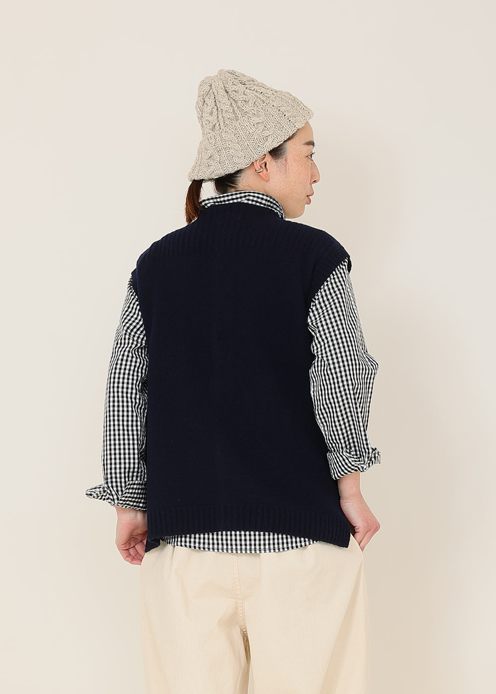 ネイビー　model：164cm