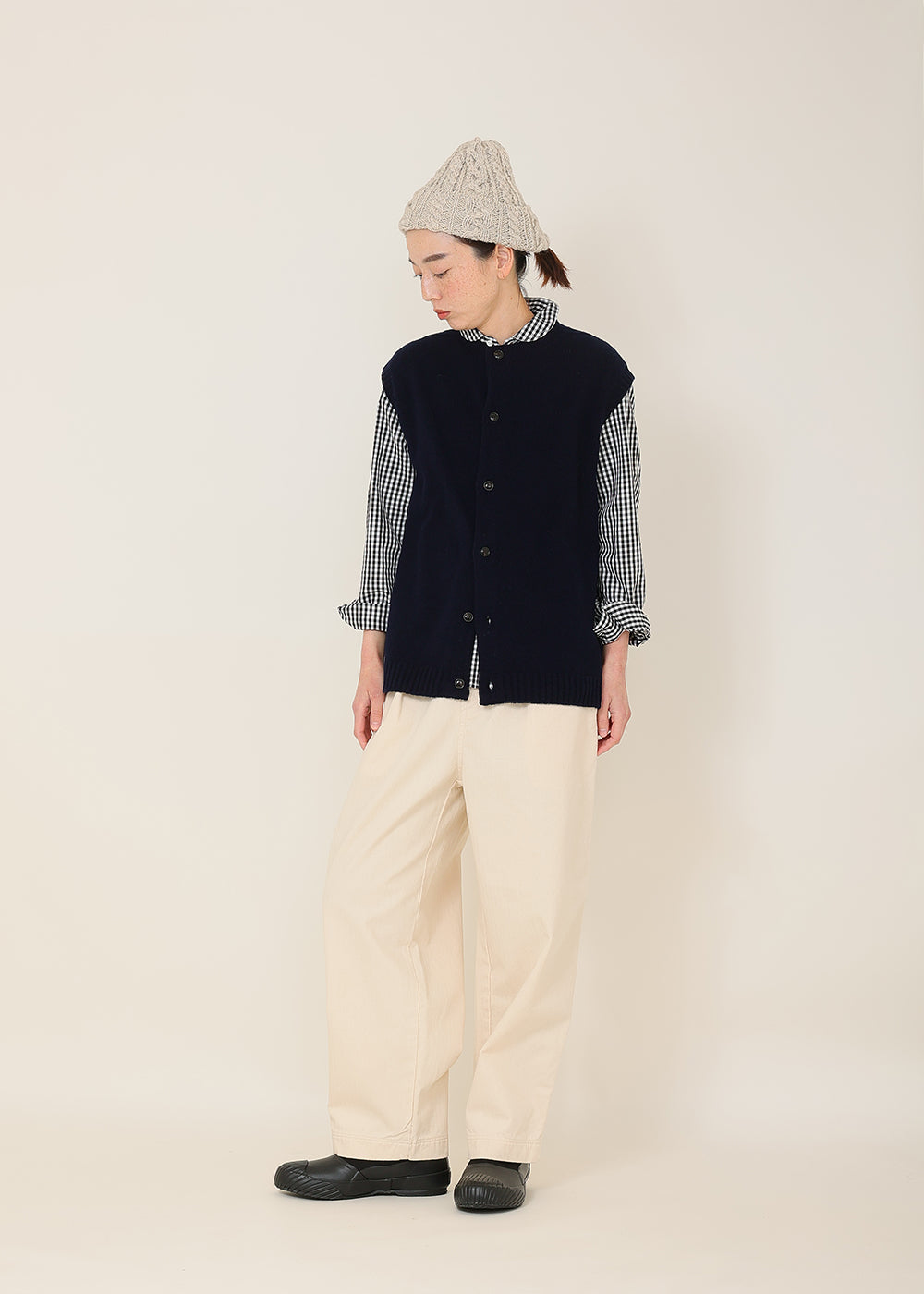 ネイビー　model：164cm
