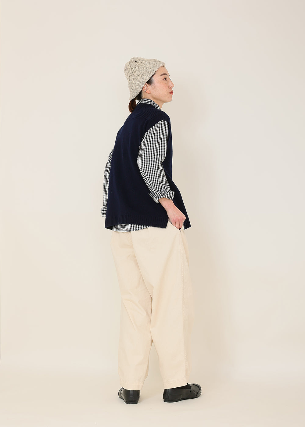 ネイビー　model：164cm