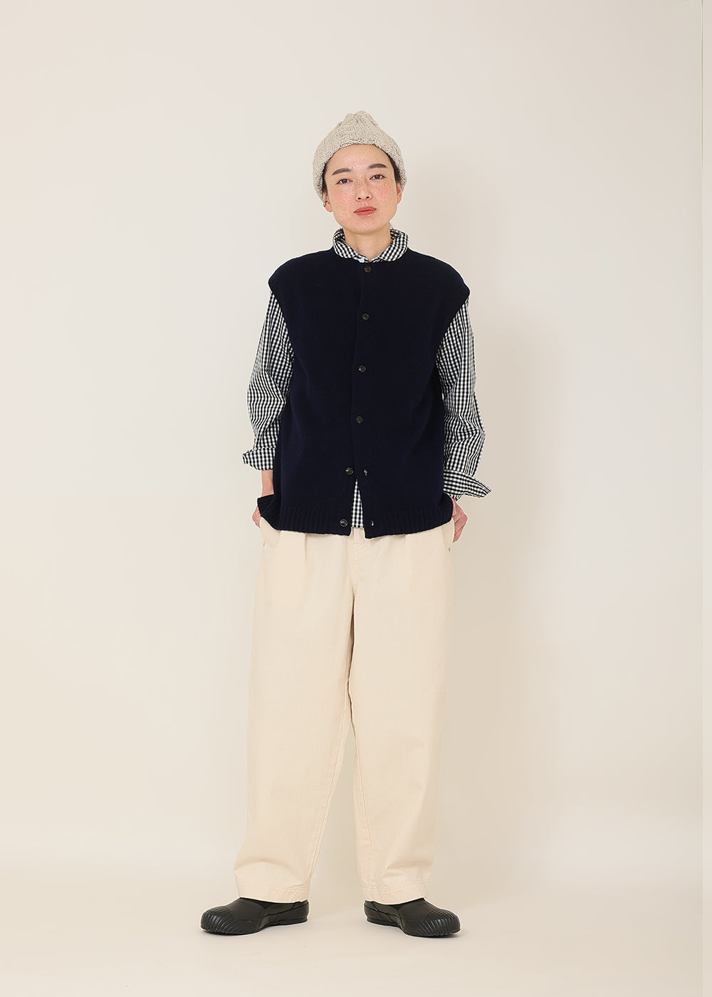 ネイビー　model：164cm