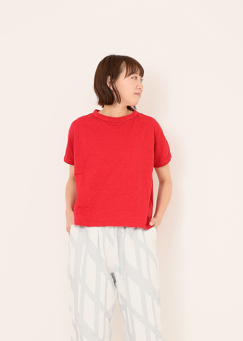 レッド　model：170cm