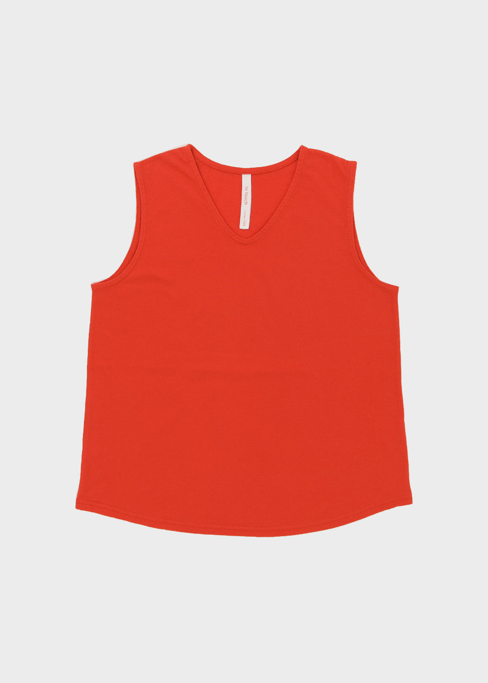 ナチュラルコットン ノースリTシャツ