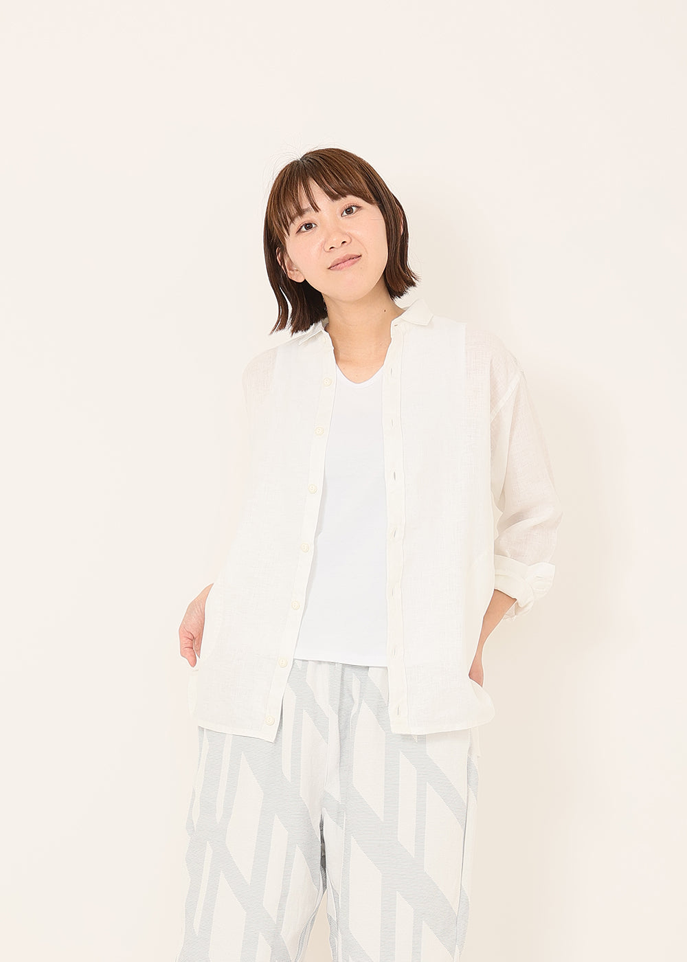 白　model：170cm