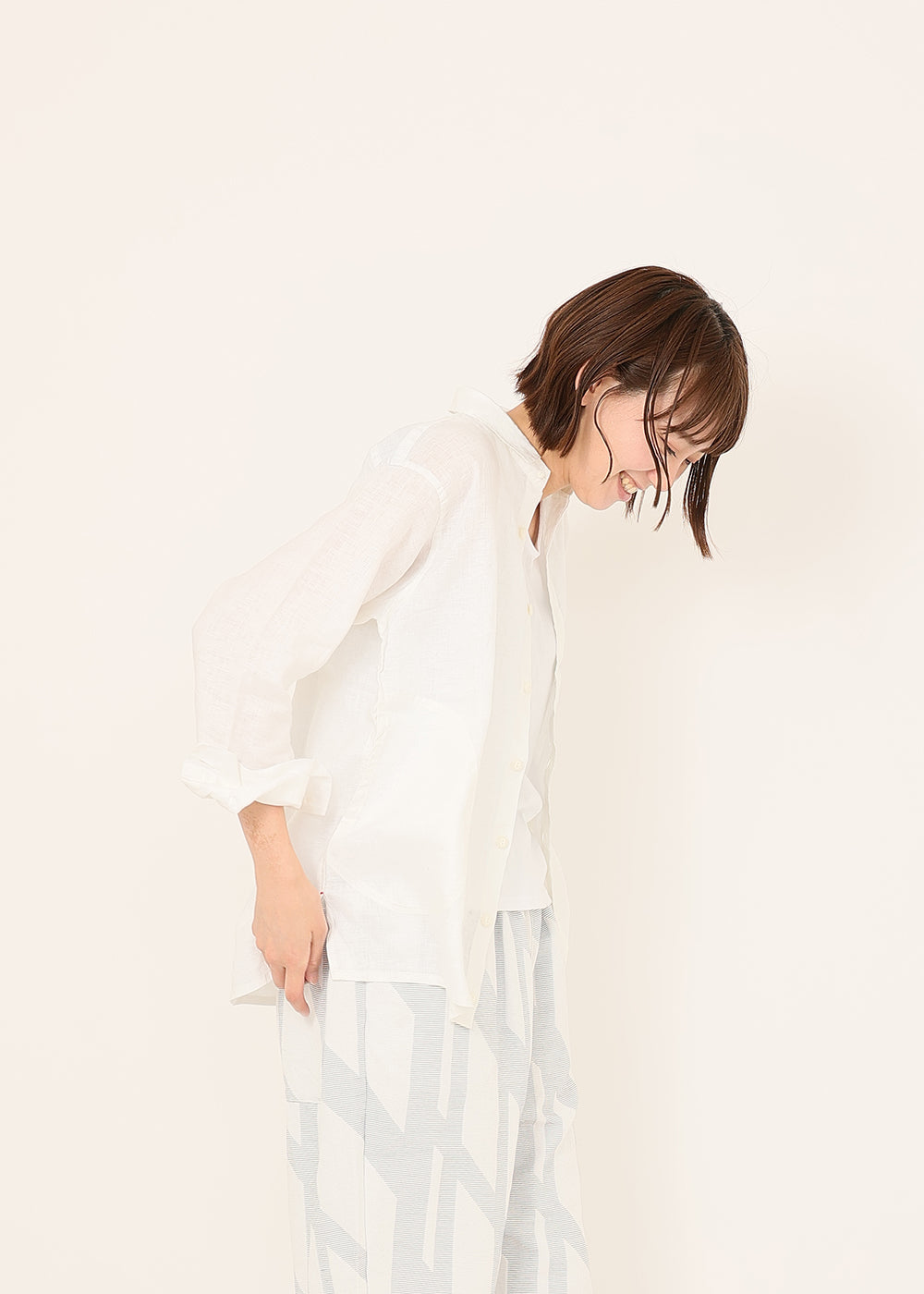 白　model：170cm