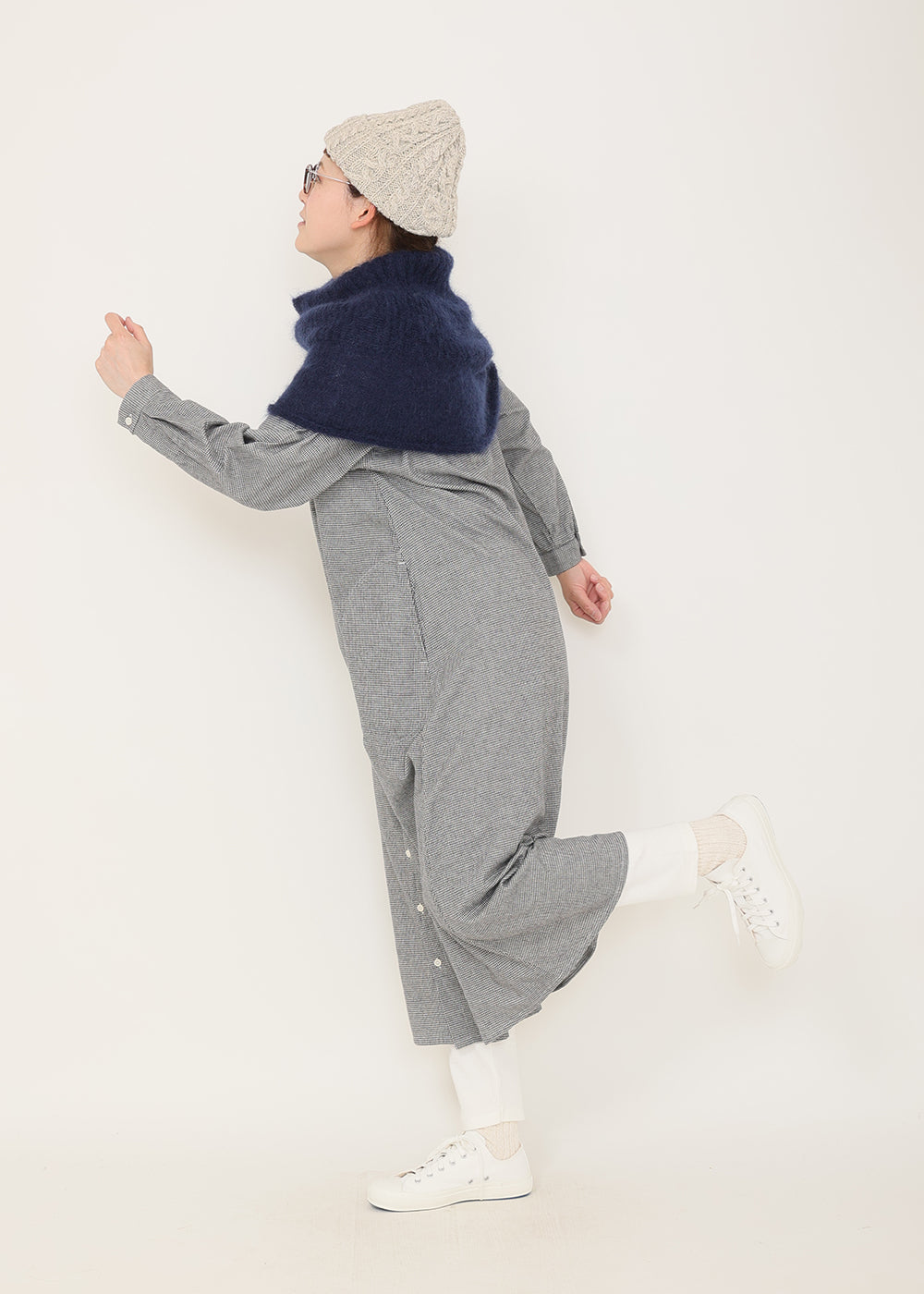 ネイビー　model：162cm