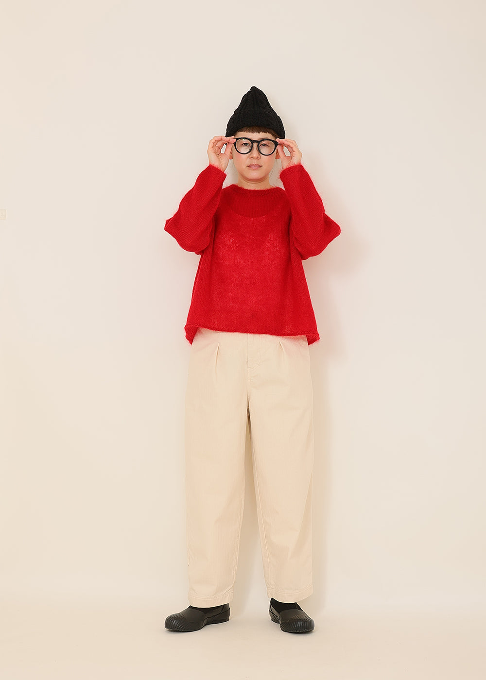 レッド　model：162cm