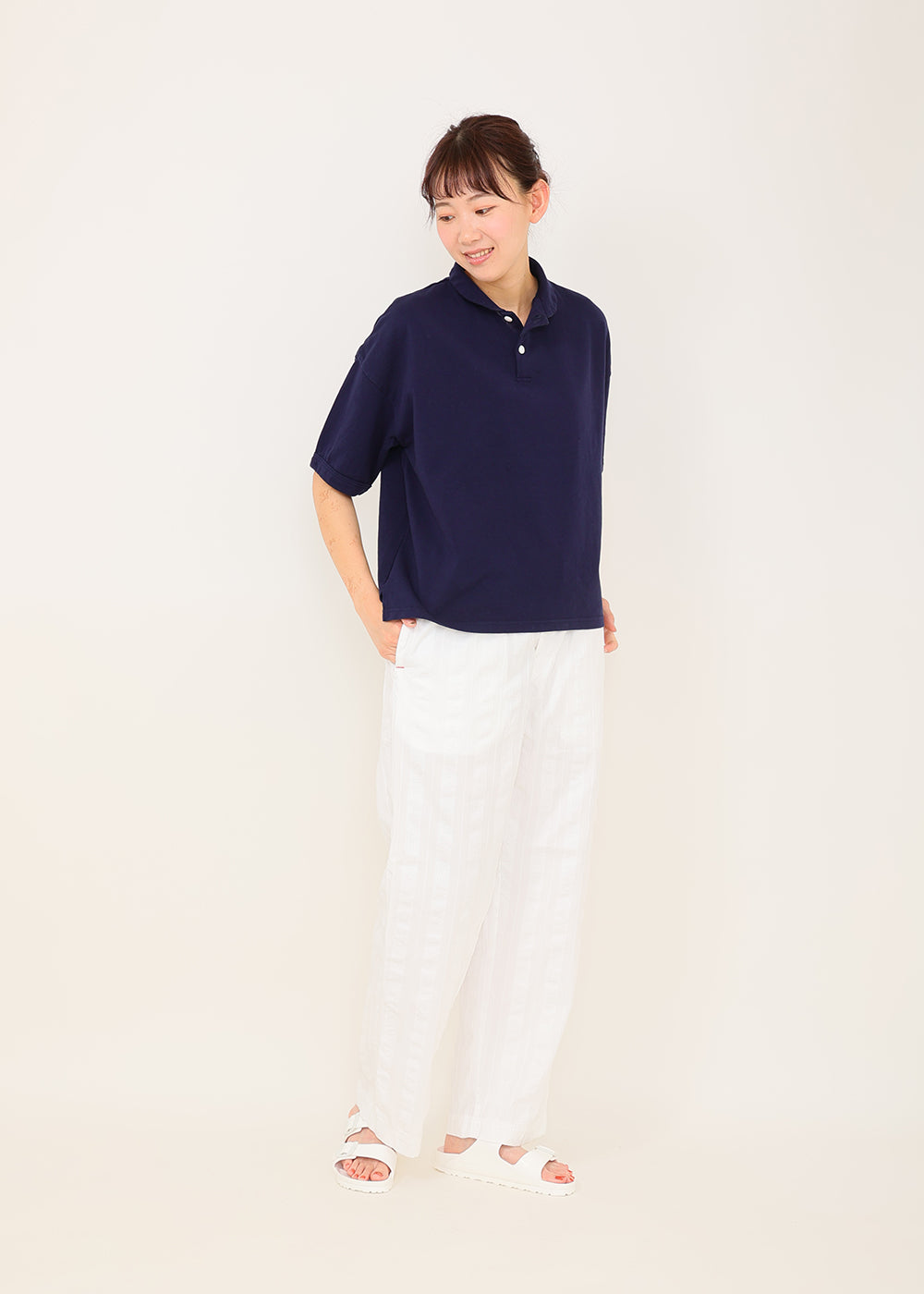 ネイビー　model：170cm