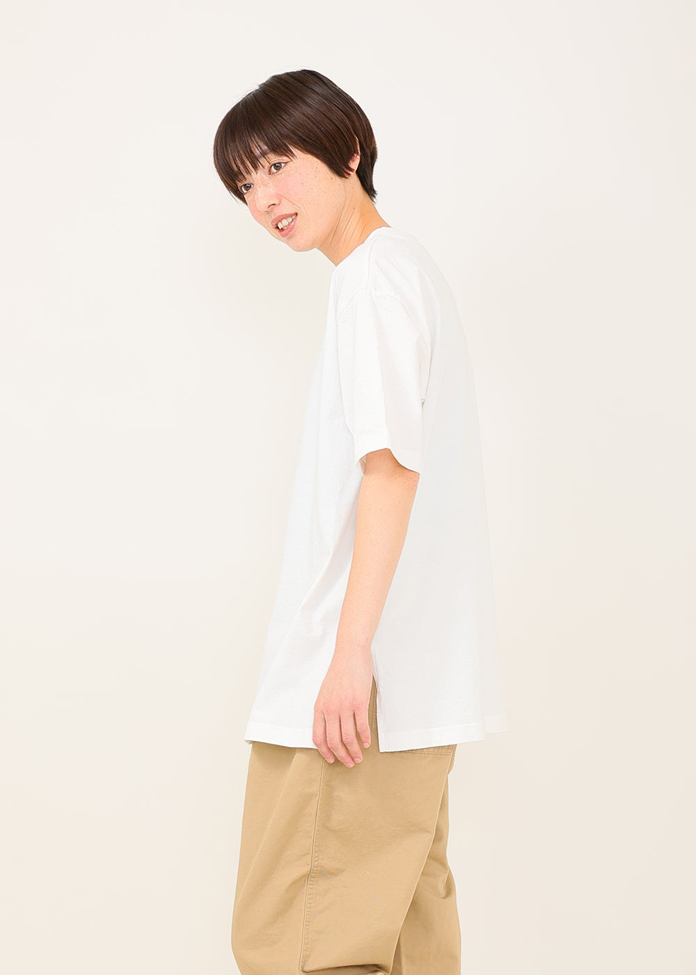 白　model : 164cm