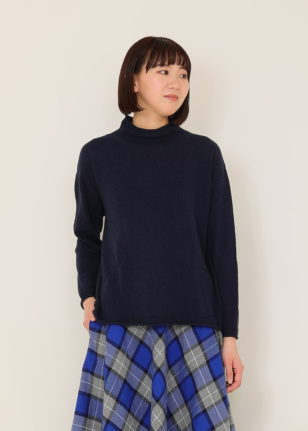 ネイビー　model：170cm