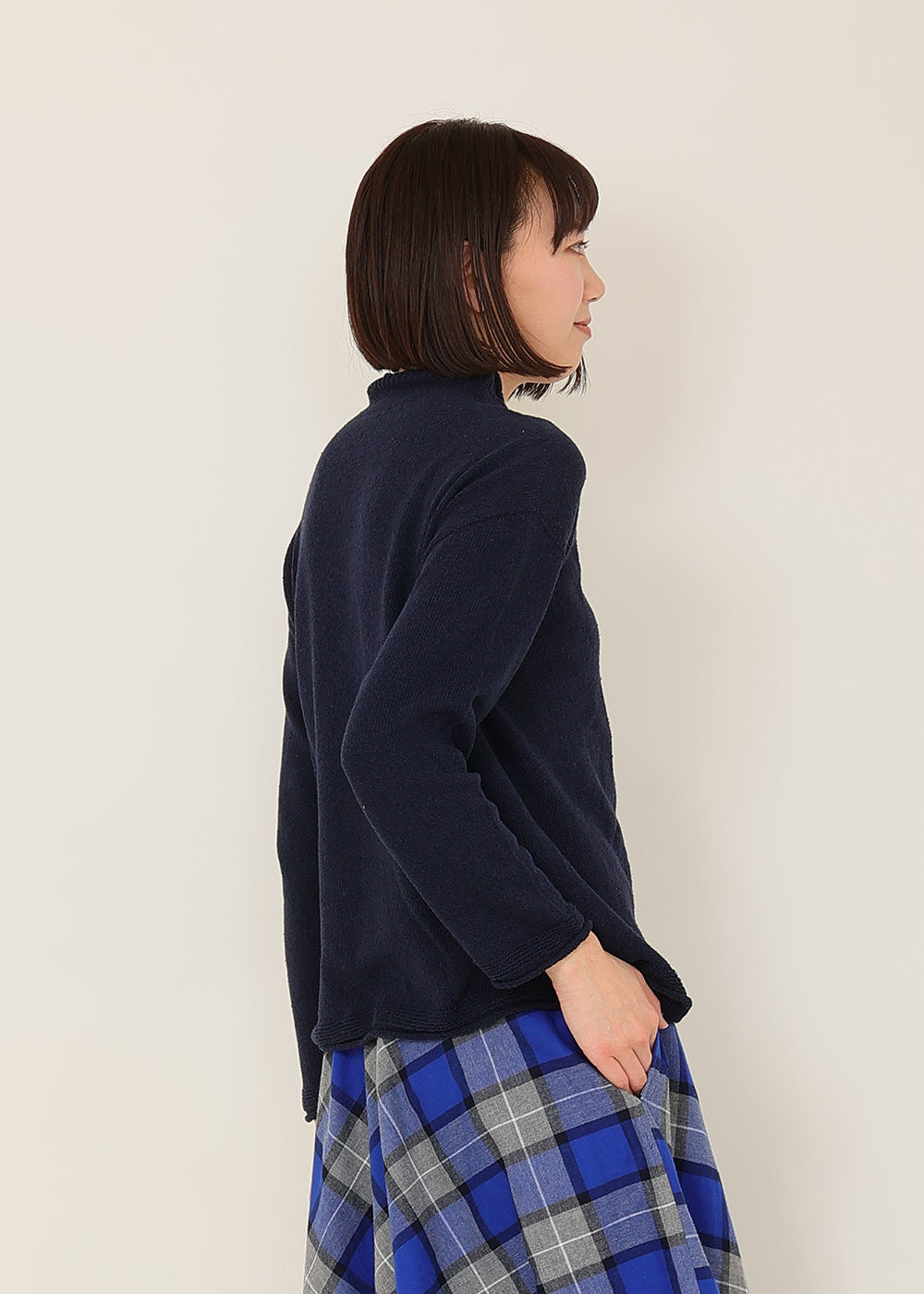 ネイビー　model：170cm