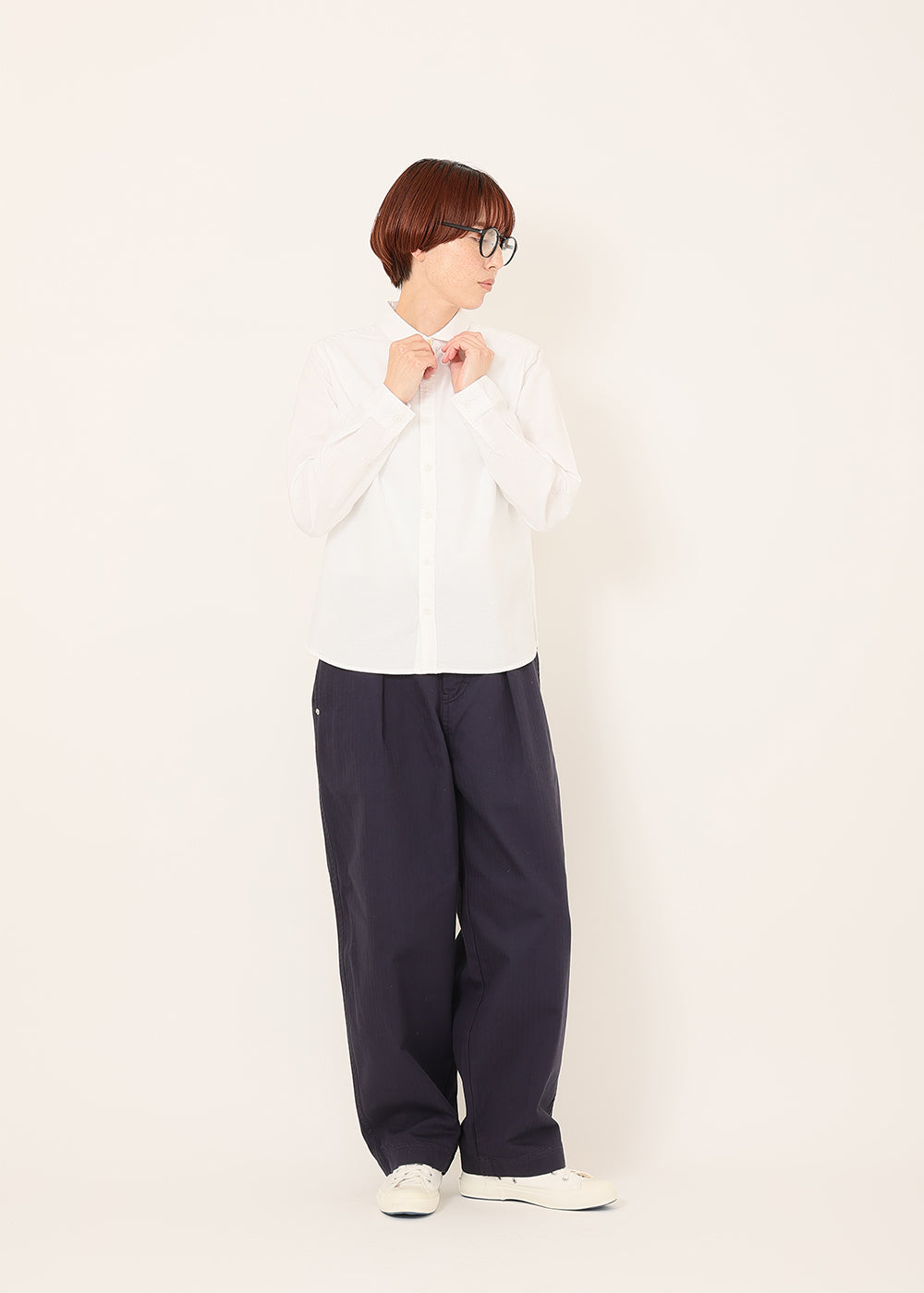 ネイビー　model：164㎝