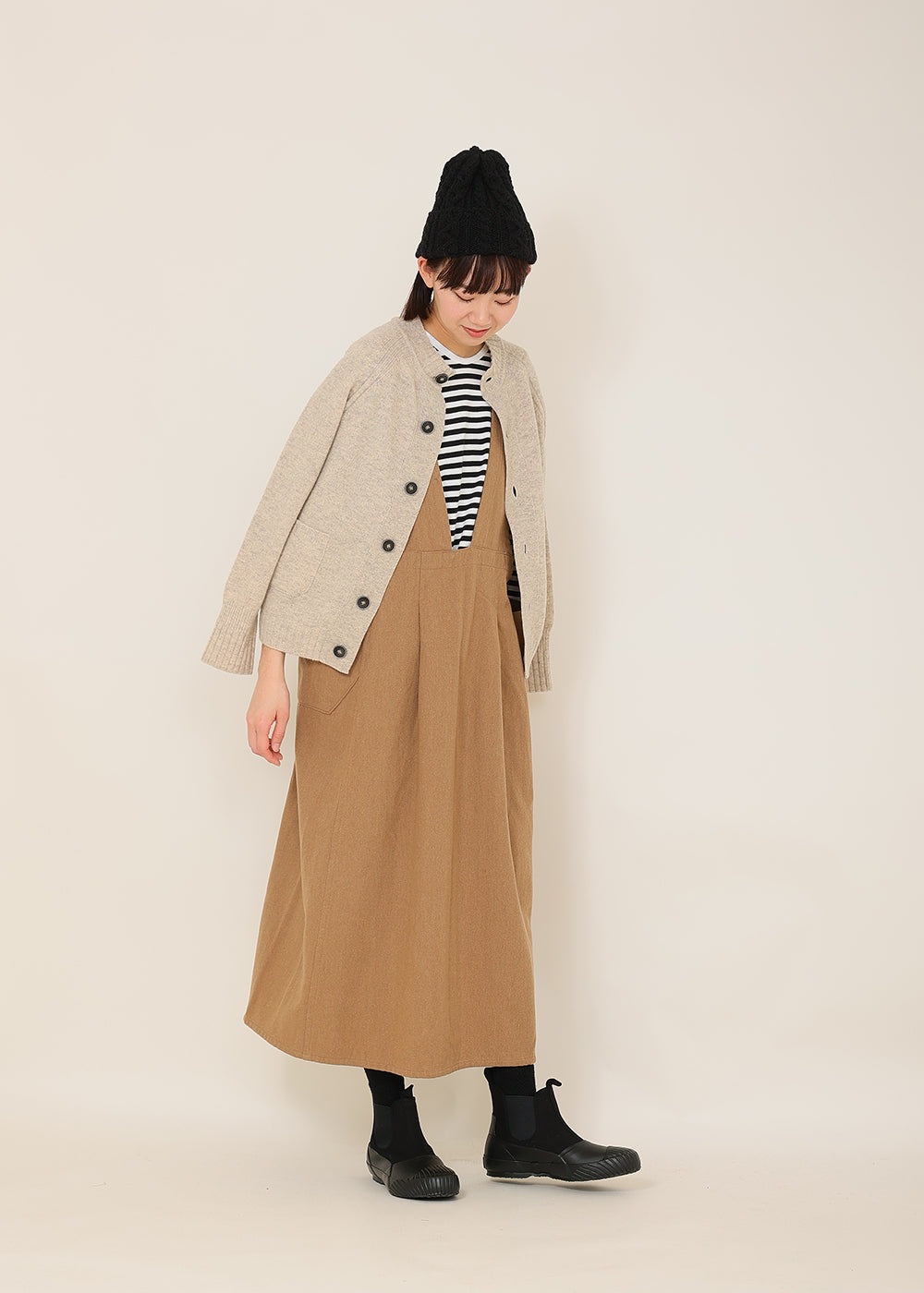 キャメル　model：170cm