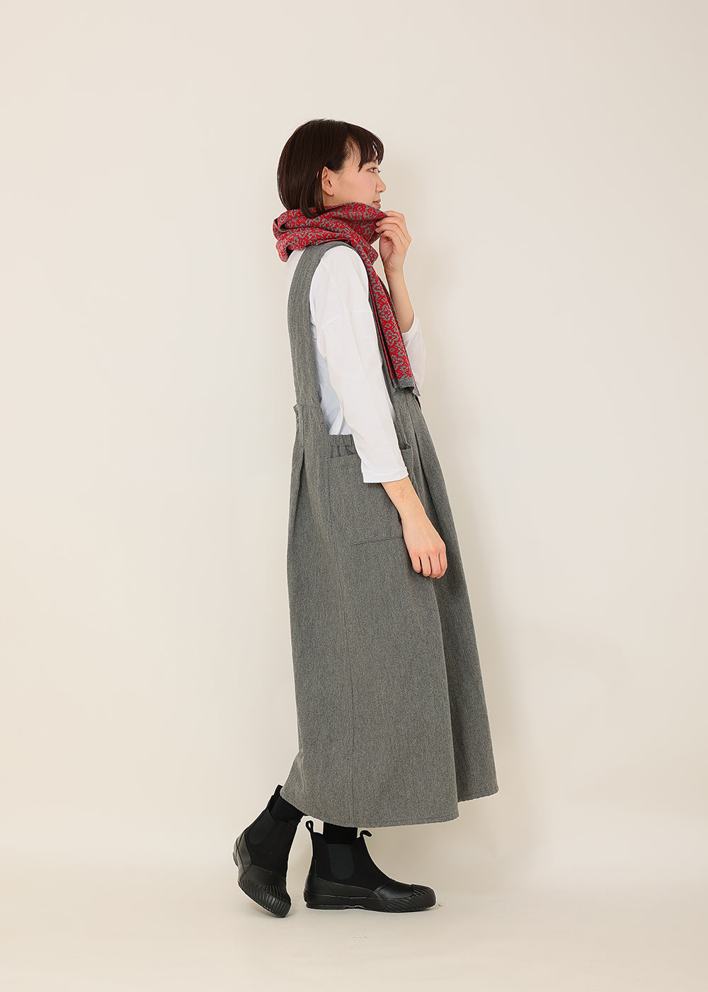 グレー　model：170cm