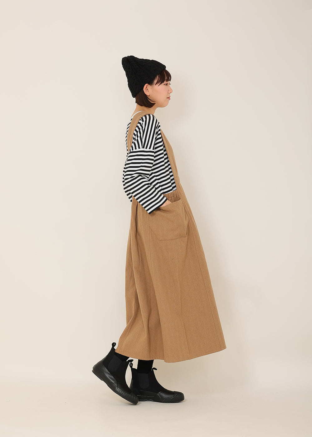 キャメル　model：170cm