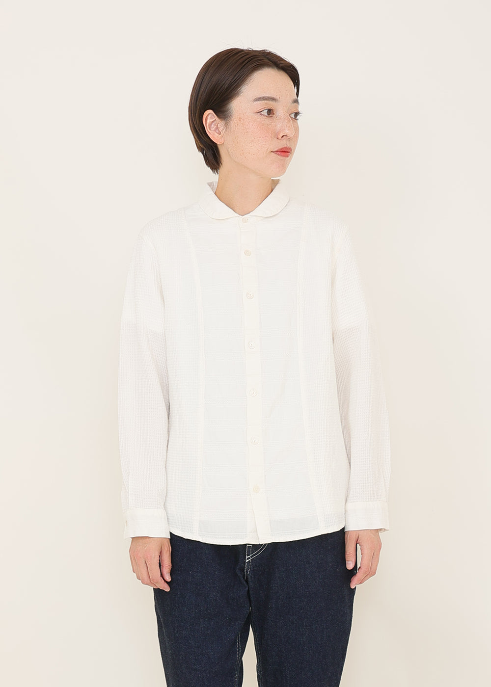 オフ白　model：164cm