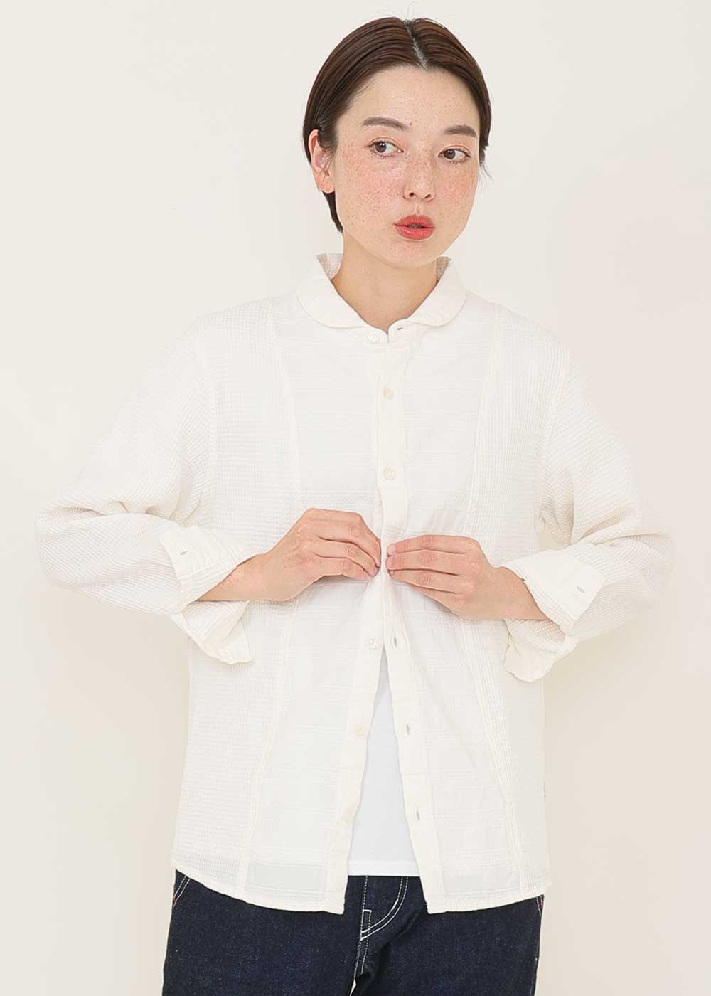 オフ白　model：164cm