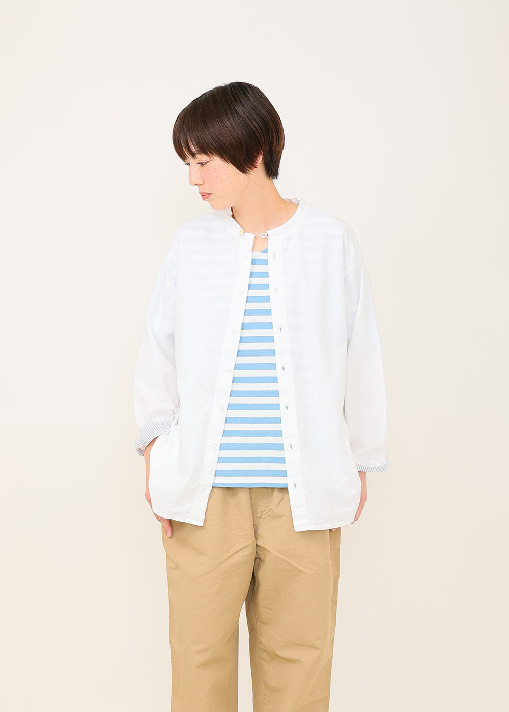白　model：164cm