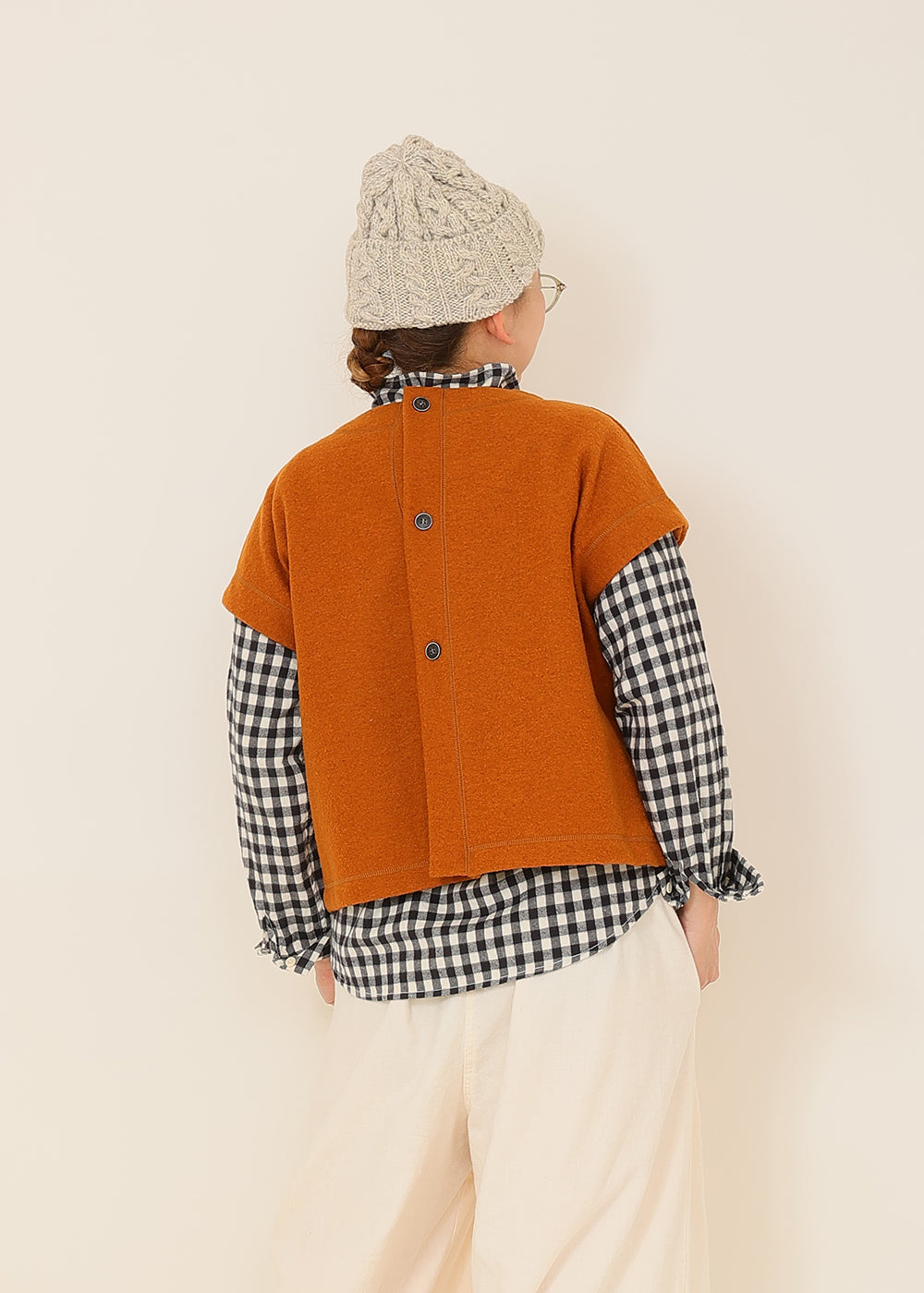 キャメル　model：162cm