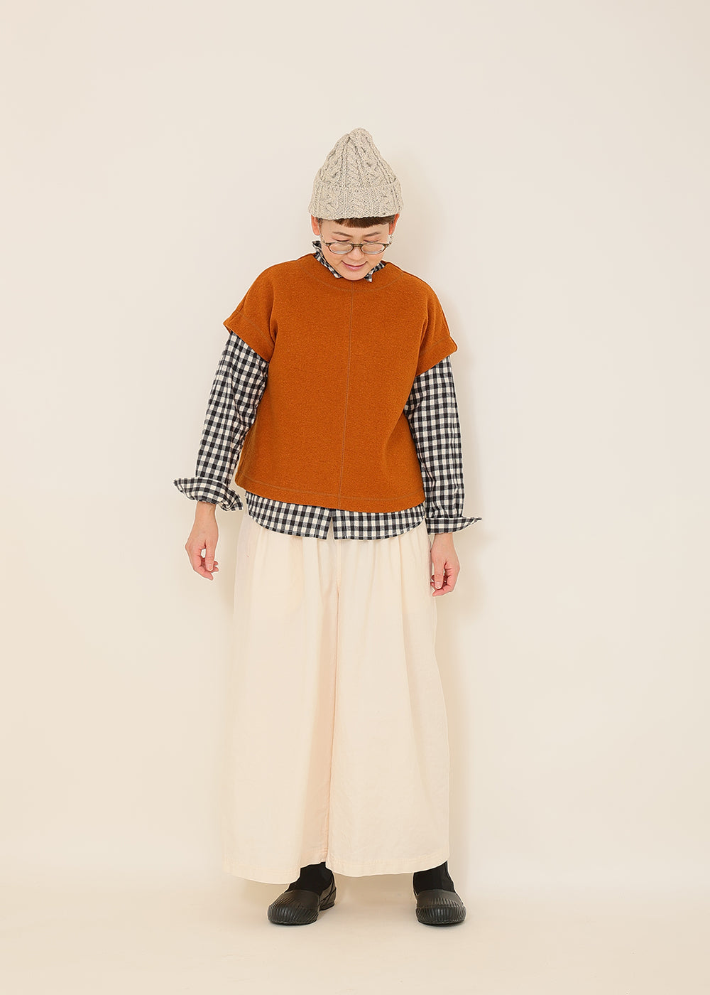 キャメル　model：162cm