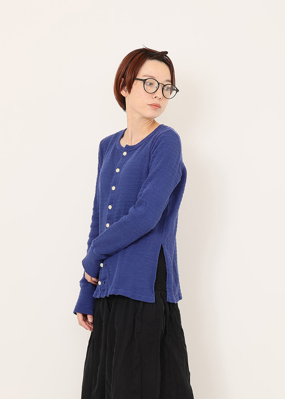 ダークブルー　model：164cm