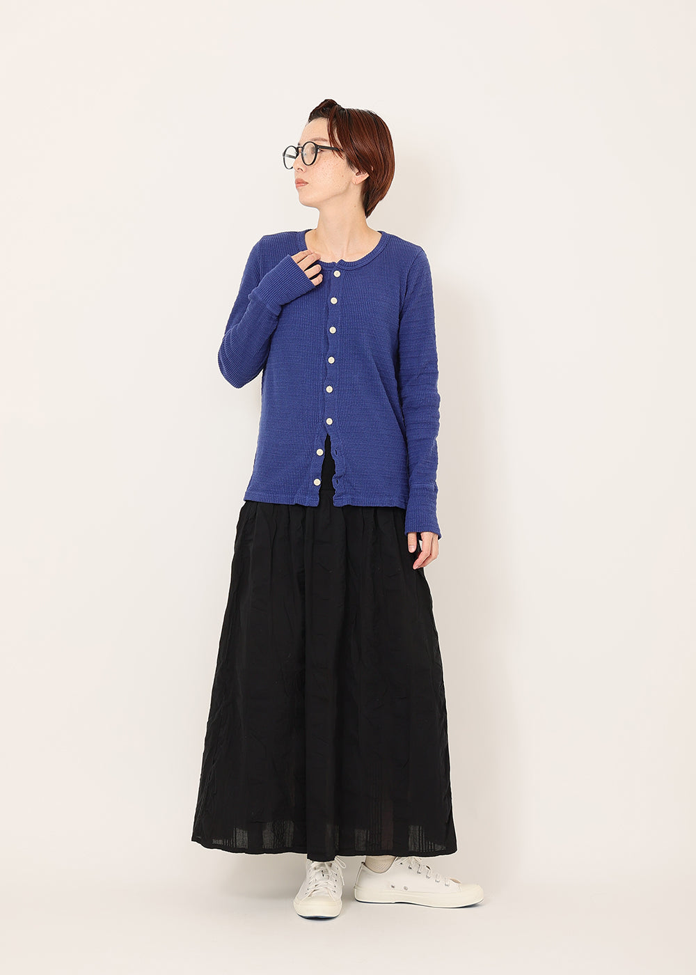 ダークブルー　model：164cm