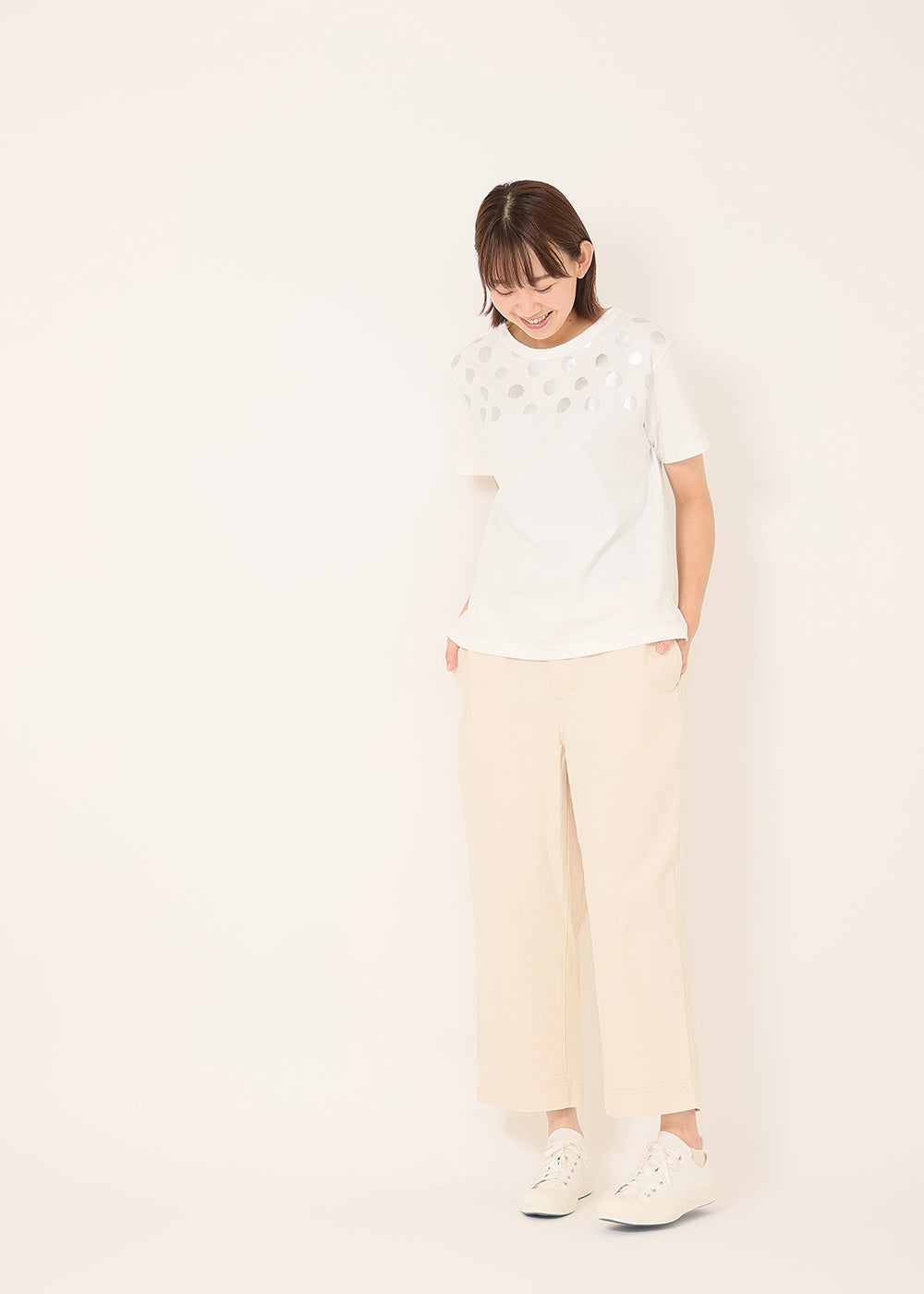 白×シルバー　model：170cm