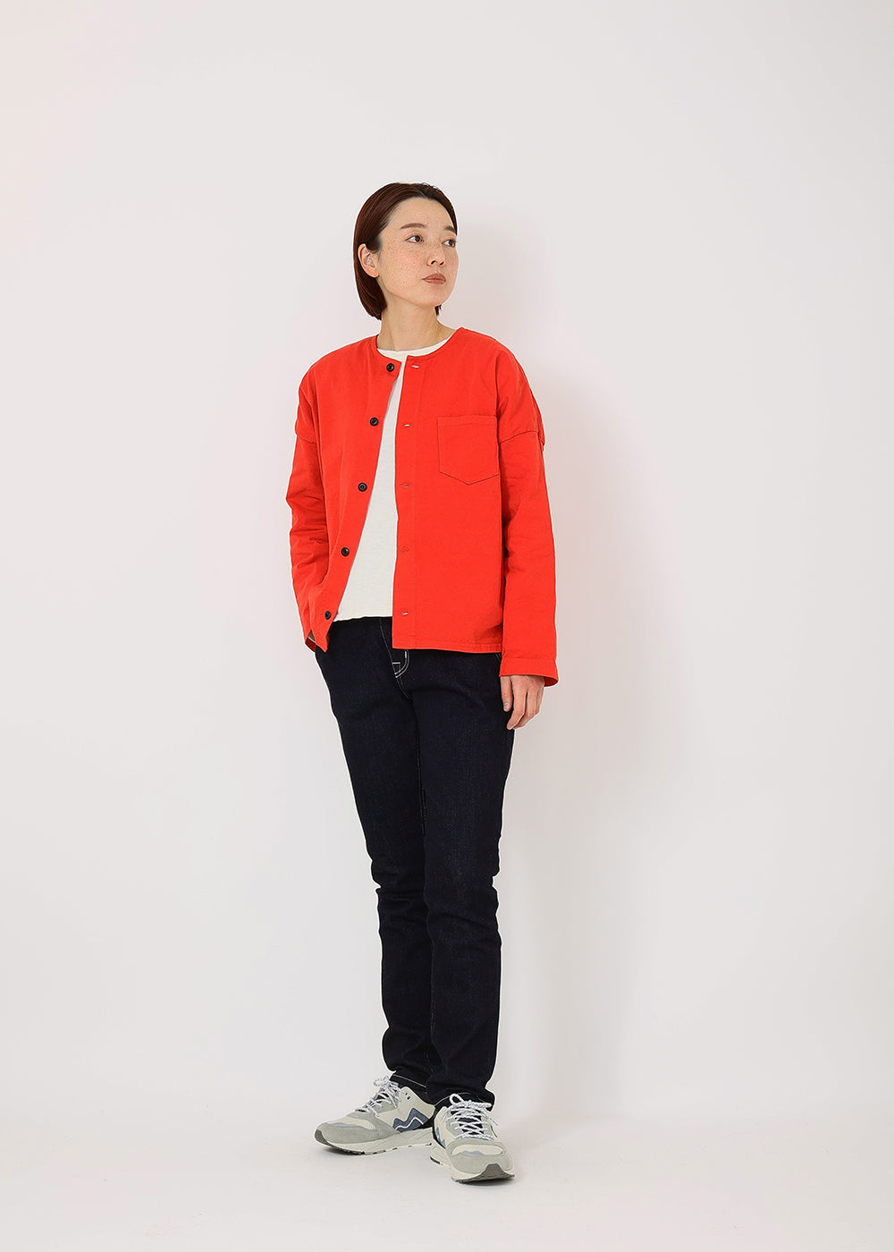 レッド　model：164cm