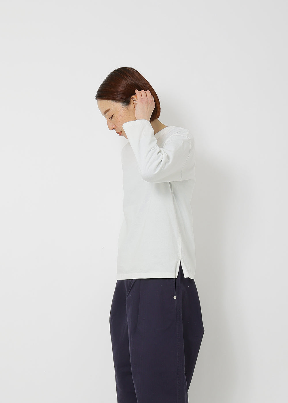 白　model：164cm