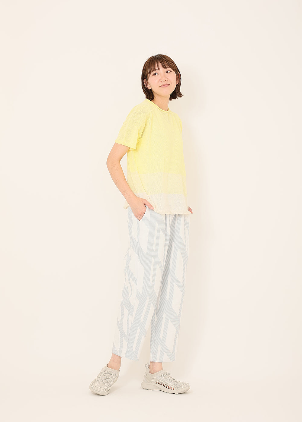 レモン×クリーム　model：164cm