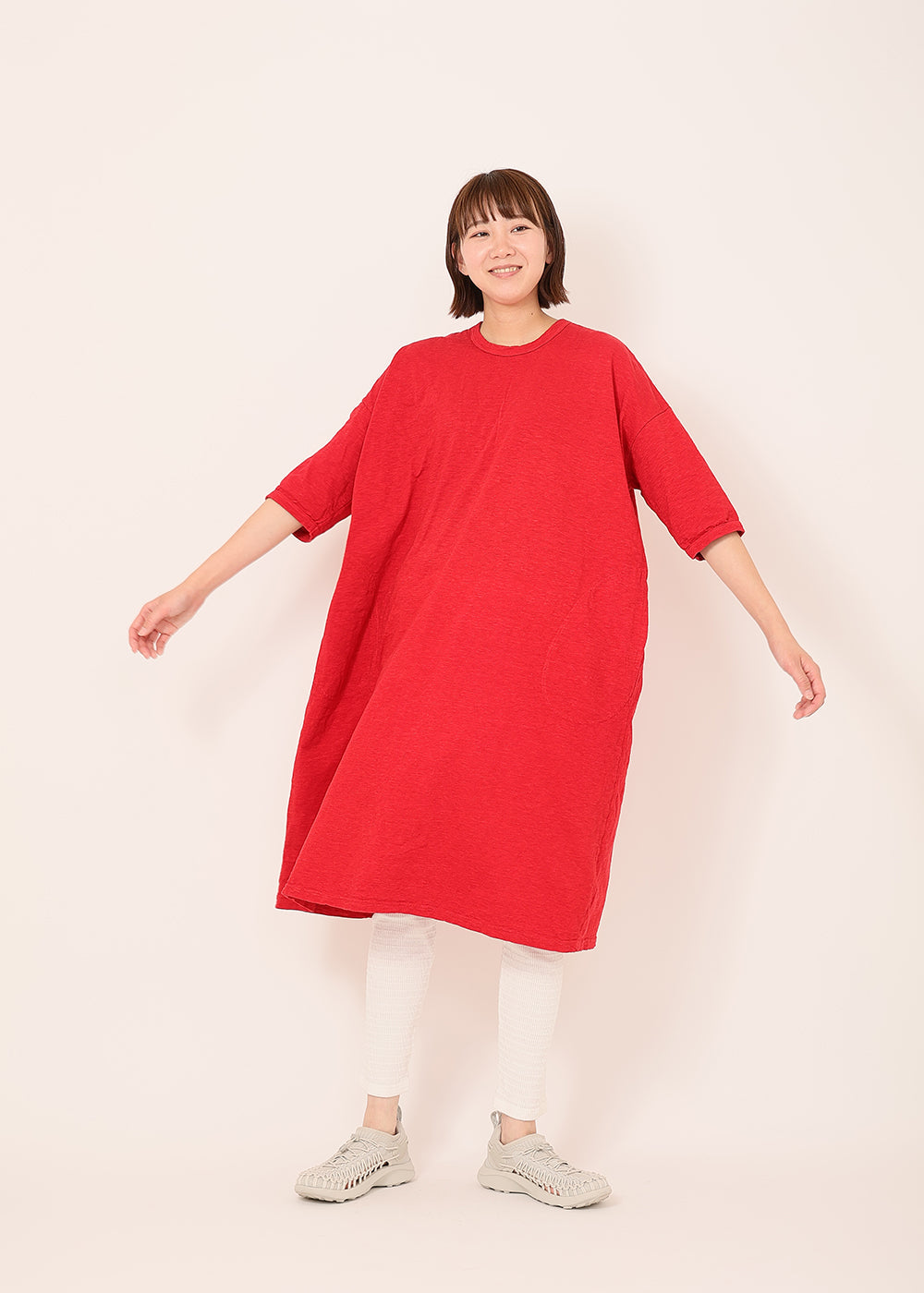 レッド　model：170cm